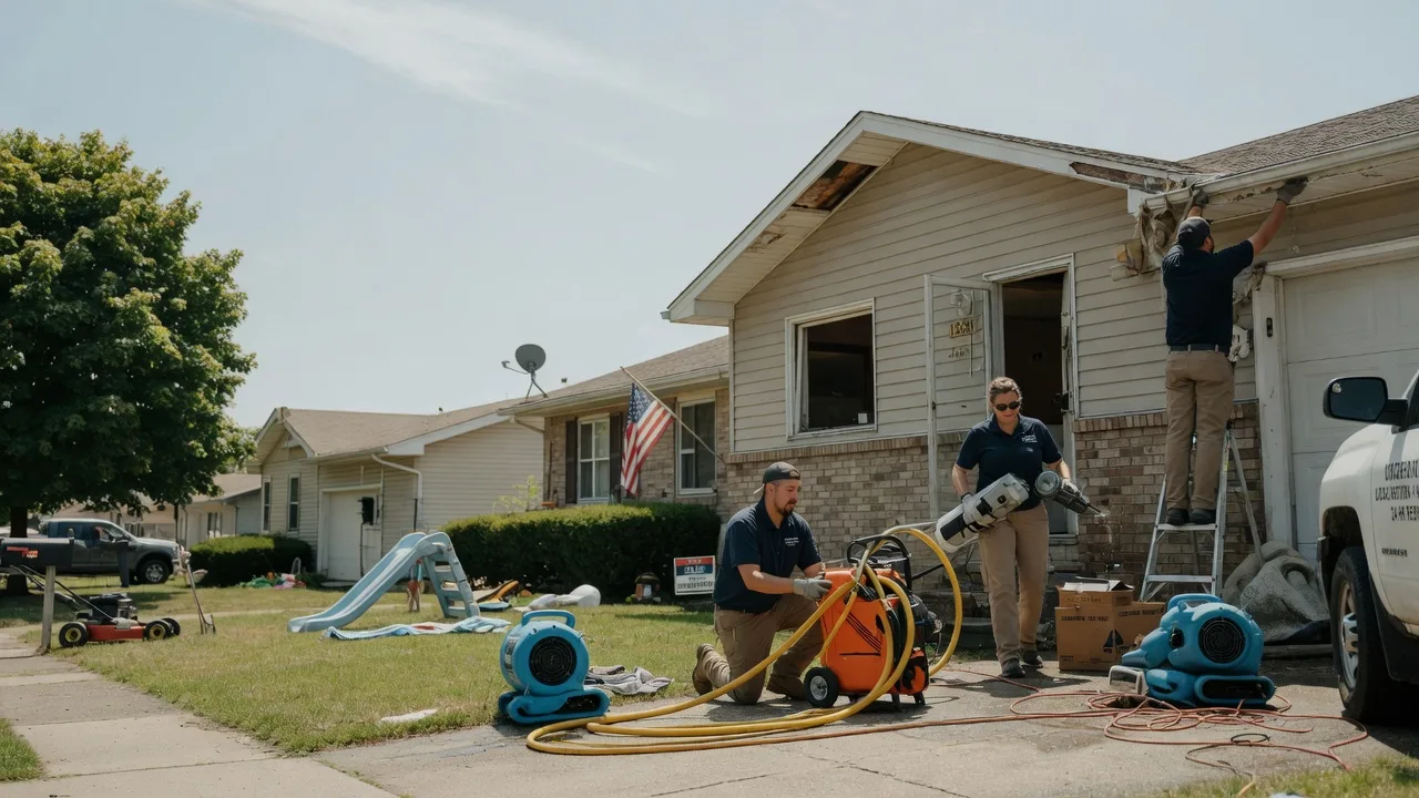 Water Damage Restoration in Thompsons, TX near me